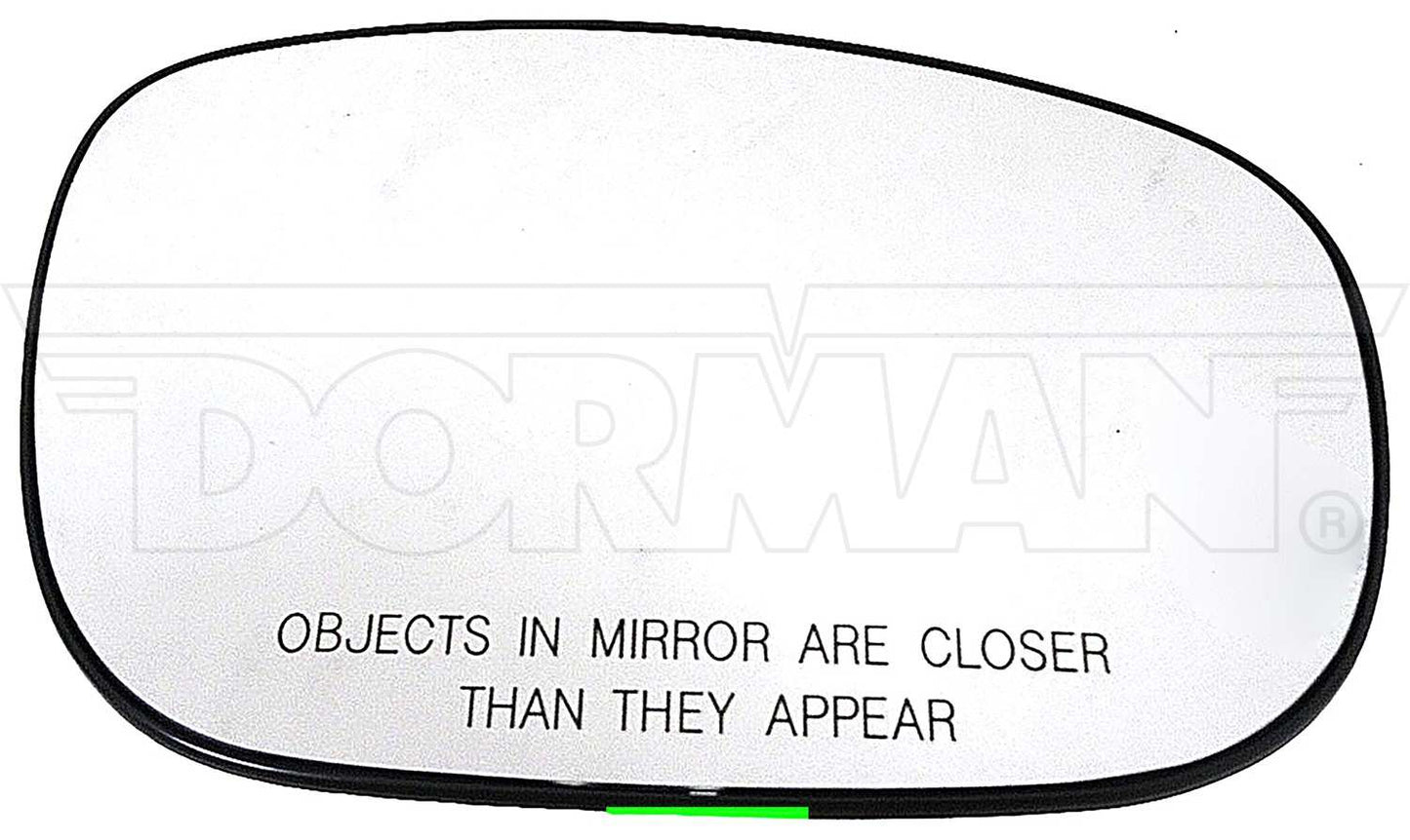 Dorman - HELP Door Mirror Glass Heated Plastic Backed Mirror Right for 2010-05 Chrysler 300 2010-06 Dodge Charger 2008-05 Dodge Magnum 56207