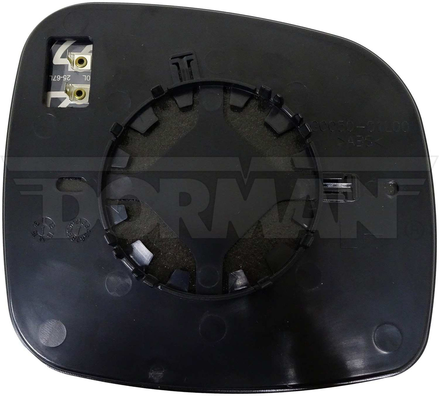 Dorman-Help Door Mirror Glass Heated Plastic Backed Mirror Left for 2008-09 Chrysler Town & Country 2008-09 Dodge Grand Caravan 56210