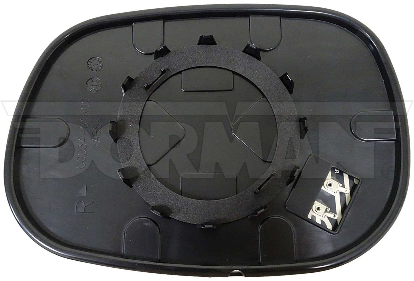 Dorman - HELP Door Mirror Glass Heated Plastic Backed Mirror Right for 2000-99 Dodge Durango 2001-98 Dodge Ram 1500 2002-98 Dodge Ram 2500 2002-98 Dodge Ram 3500 56217