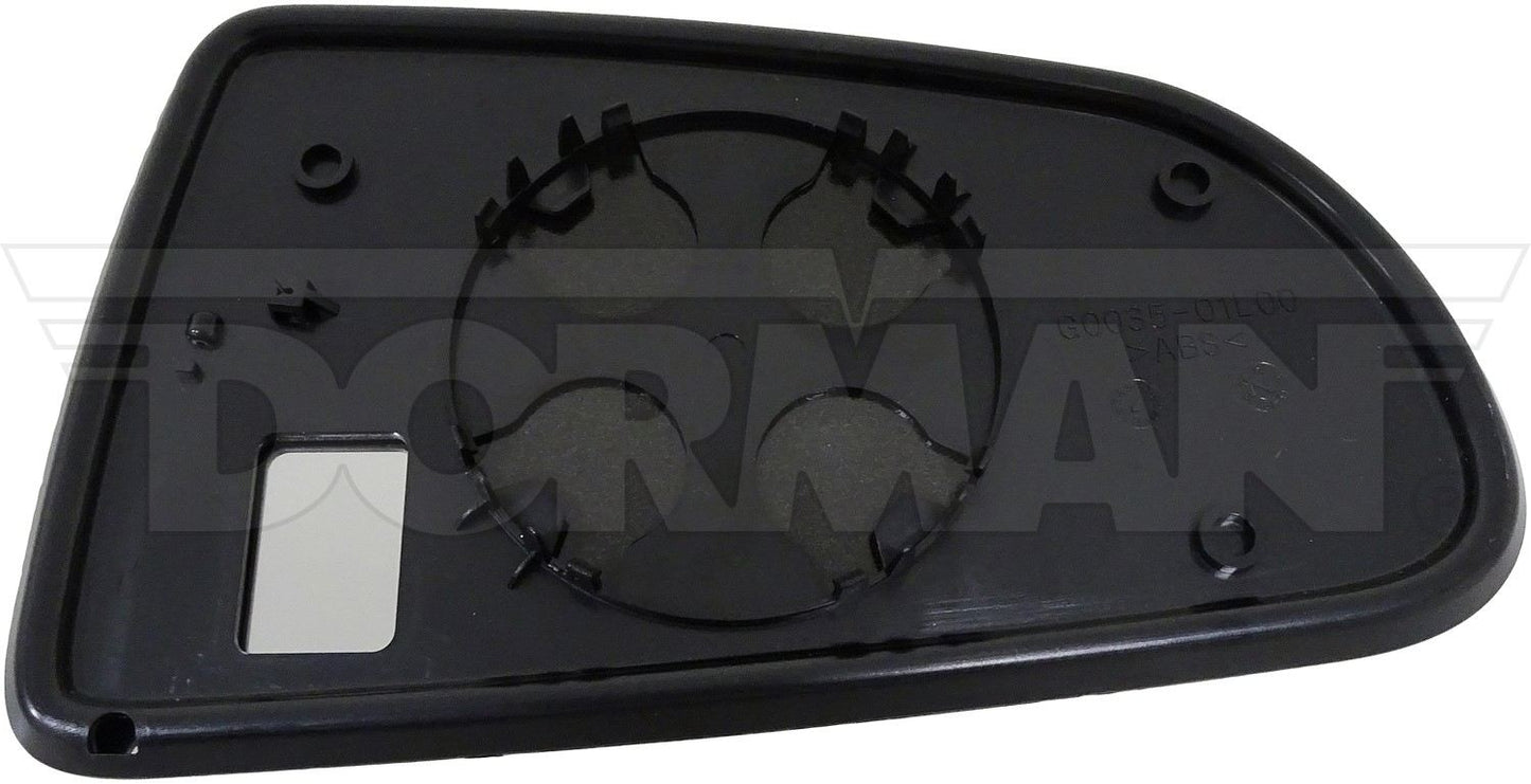 Dorman - HELP Door Mirror Glass Non-Heated Plastic Backed Left for 2005-2011 Dodge Dakota, 2007-2009 Mitsubishi Raider