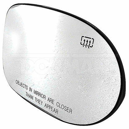 Dorman - HELP Door Mirror Glass Heated Plastic Backed Right for 2009-07 Dodge Caliber & 2008-07 Jeep Compass 56235