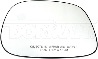 Dorman - HELP Door Mirror Glass Non-Heated Plastic Backed Mirror Right for 2008-07 Dodge Ram 1500 2009-07 Dodge Ram 2500 2009-07 Dodge Ram 3500