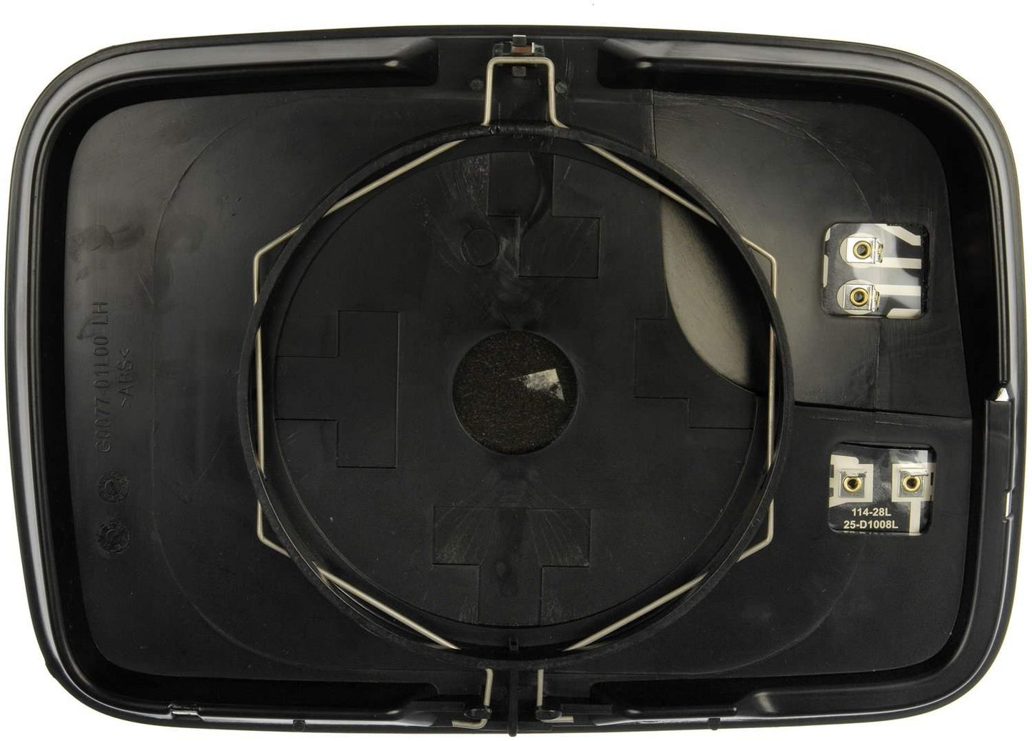 Dorman - HELP Door Mirror Glass Heated Plastic Backed Mirror Left for 2005-02 Dodge Ram 1500 2005-03 Dodge Ram 2500 2005-03 Dodge Ram 3500