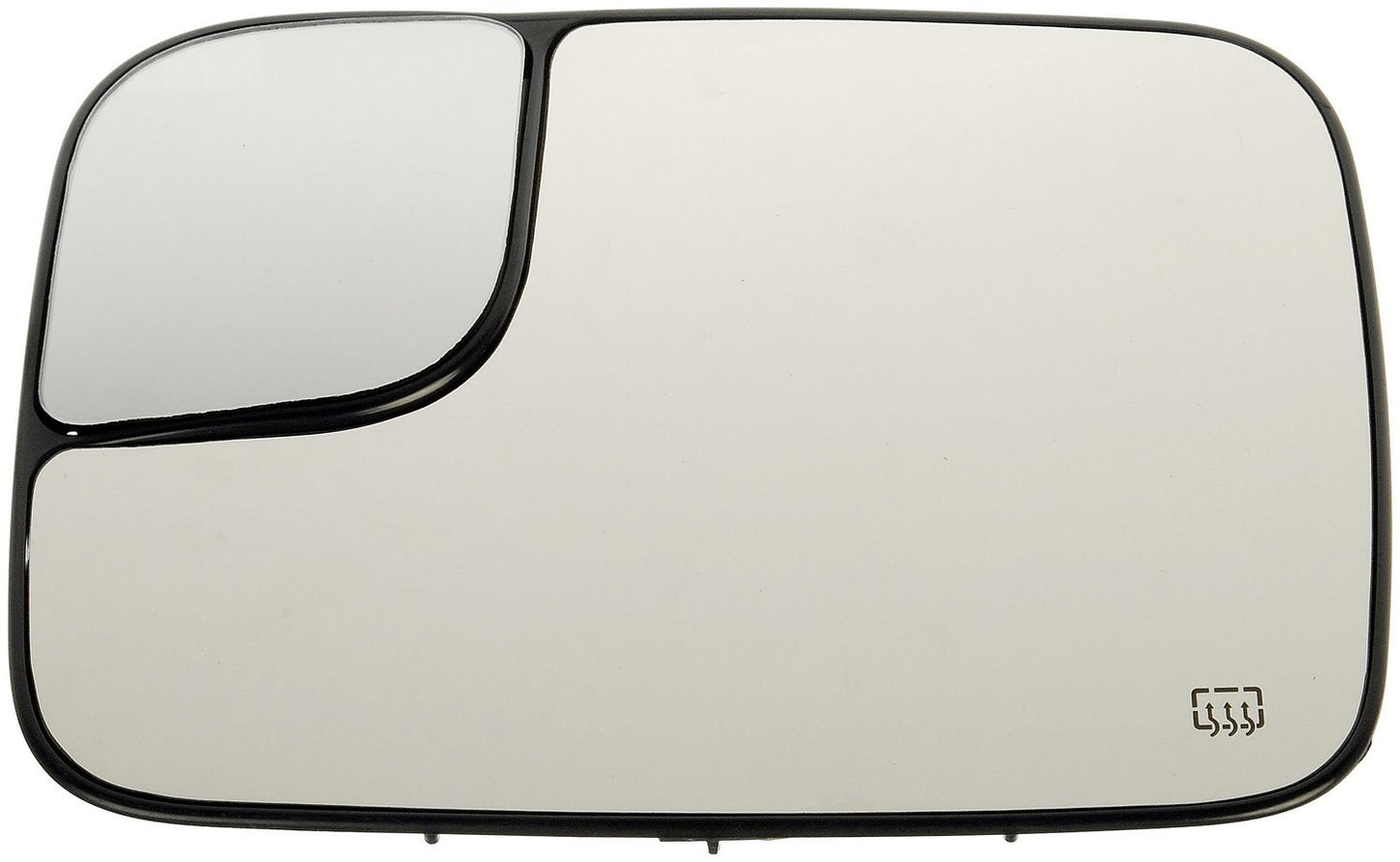 Dorman - HELP Door Mirror Glass Heated Plastic Backed Mirror Left for 2005-02 Dodge Ram 1500 2005-03 Dodge Ram 2500 2005-03 Dodge Ram 3500