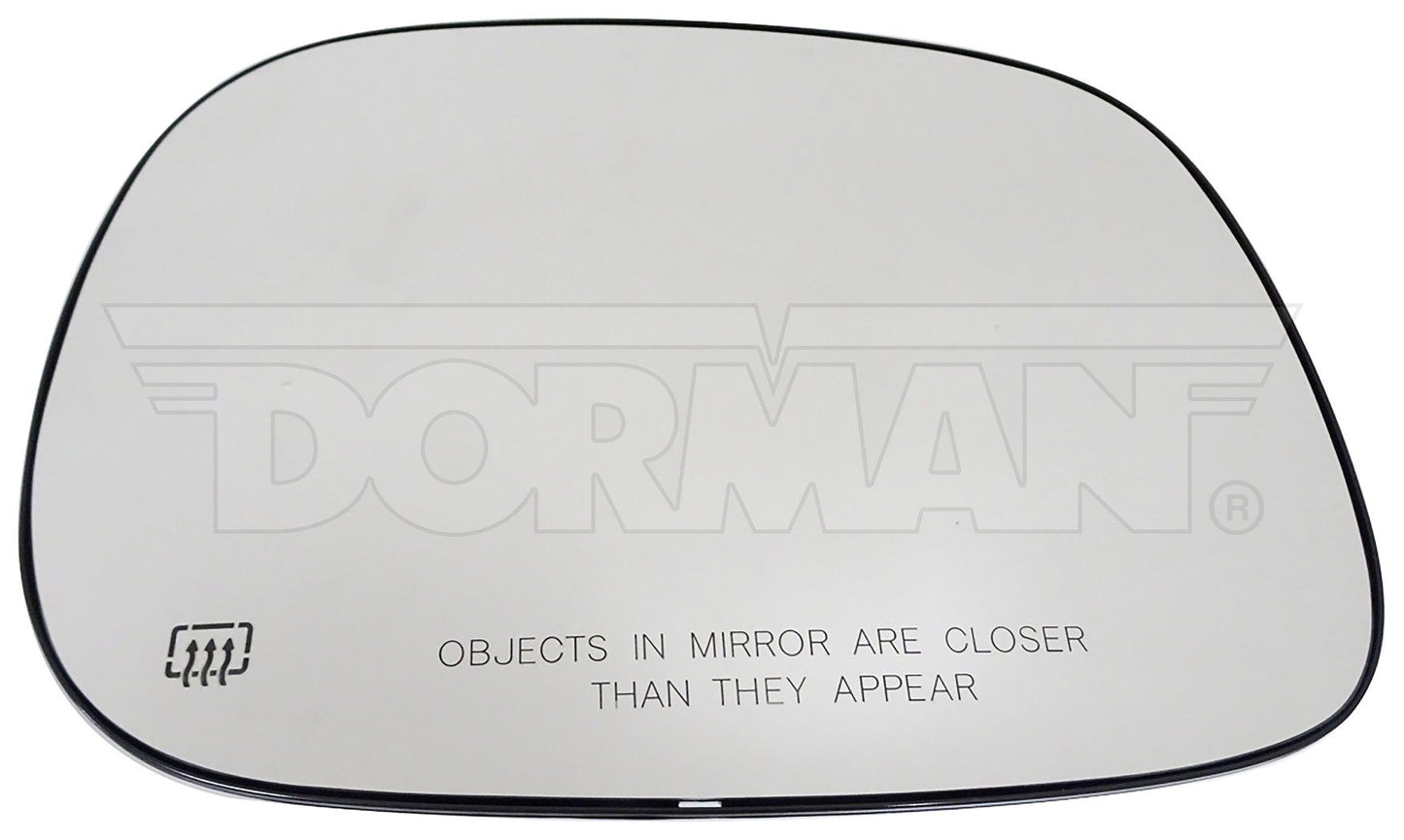 Dorman - HELP Door Mirror Glass Heated Plastic Backed Mirror Right for 2004-2009 Dodge Ram 1500 2500 3500 56275