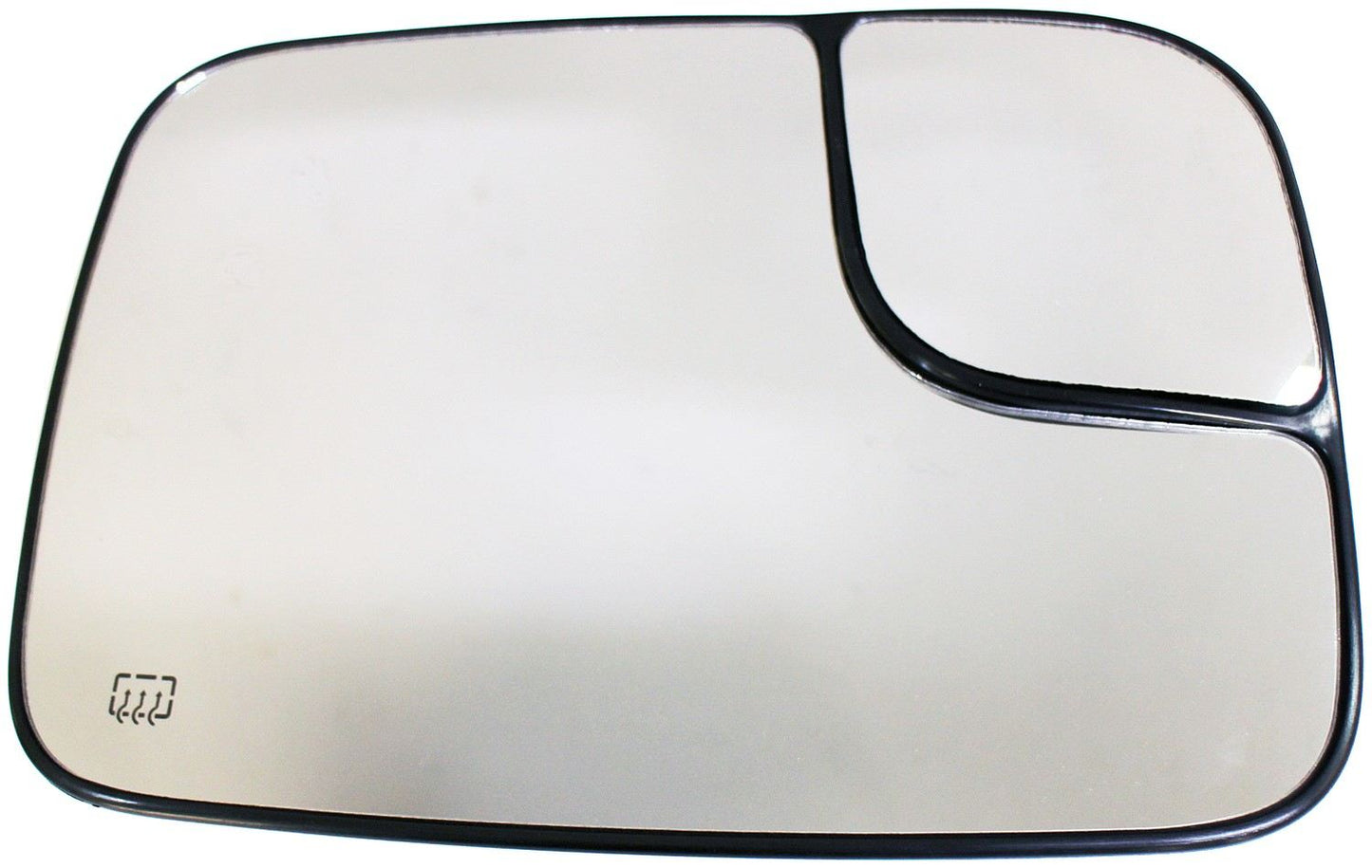 Dorman - HELP Door Mirror Glass Heated Plastic Backed Mirror Right for 2008-05 Dodge Ram 1500 2009-05 Dodge Ram 2500 2009-05 Dodge Ram 3500 56277