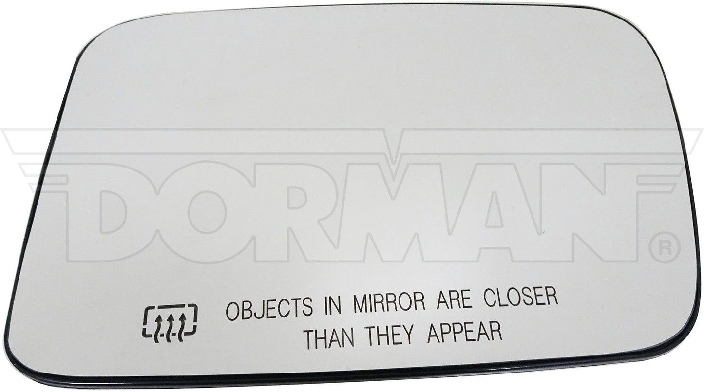 Dorman - HELP Door Mirror Glass Plastic Backed for 2010-06 Jeep Commander 56294