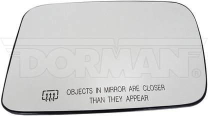Dorman - HELP Door Mirror Glass Plastic Backed for 2010-06 Jeep Commander 56294