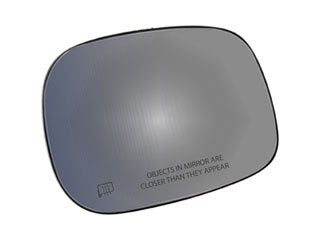 Dorman Heated Plastic Backed Right Door Mirror Glass for 2005-2009 Dodge Ram 1500 2500 3500 56323