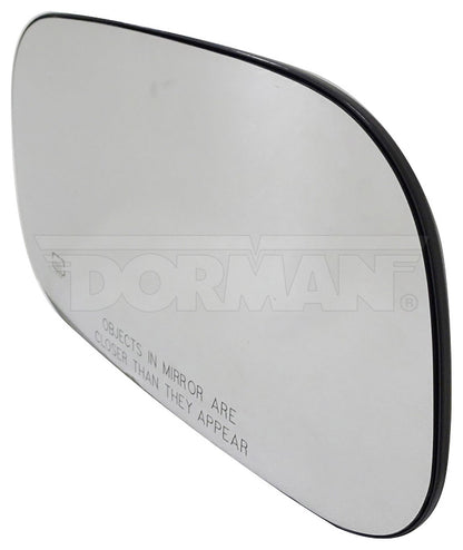 Dorman Door Mirror Glass Heated Plastic Backed Right for 2009 Chrysler Aspen, Dodge Dakota, Dodge Durango, Mitsubishi Raider Part 56325