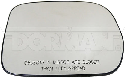 Dorman - HELP Door Mirror Glass Heated Plastic Backed Right for 2008-03 Honda Pilot 56344