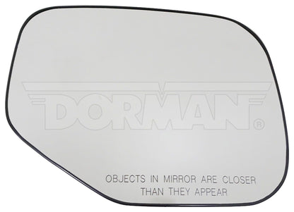 Dorman - HELP Door Mirror Glass Heated Plastic Backed Mirror Right for 2008-06 Honda Ridgeline 56348