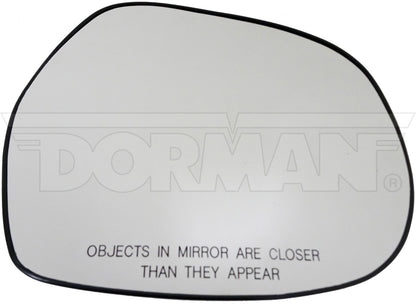 Dorman - HELP Door Mirror Glass Plastic Backed with Easy Installation for 2009 Toyota 4Runner 56412