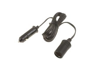 Dorman HELP Cigarette Lighter Socket Connector with Extension Cord for Universal Automotive Use 56479
