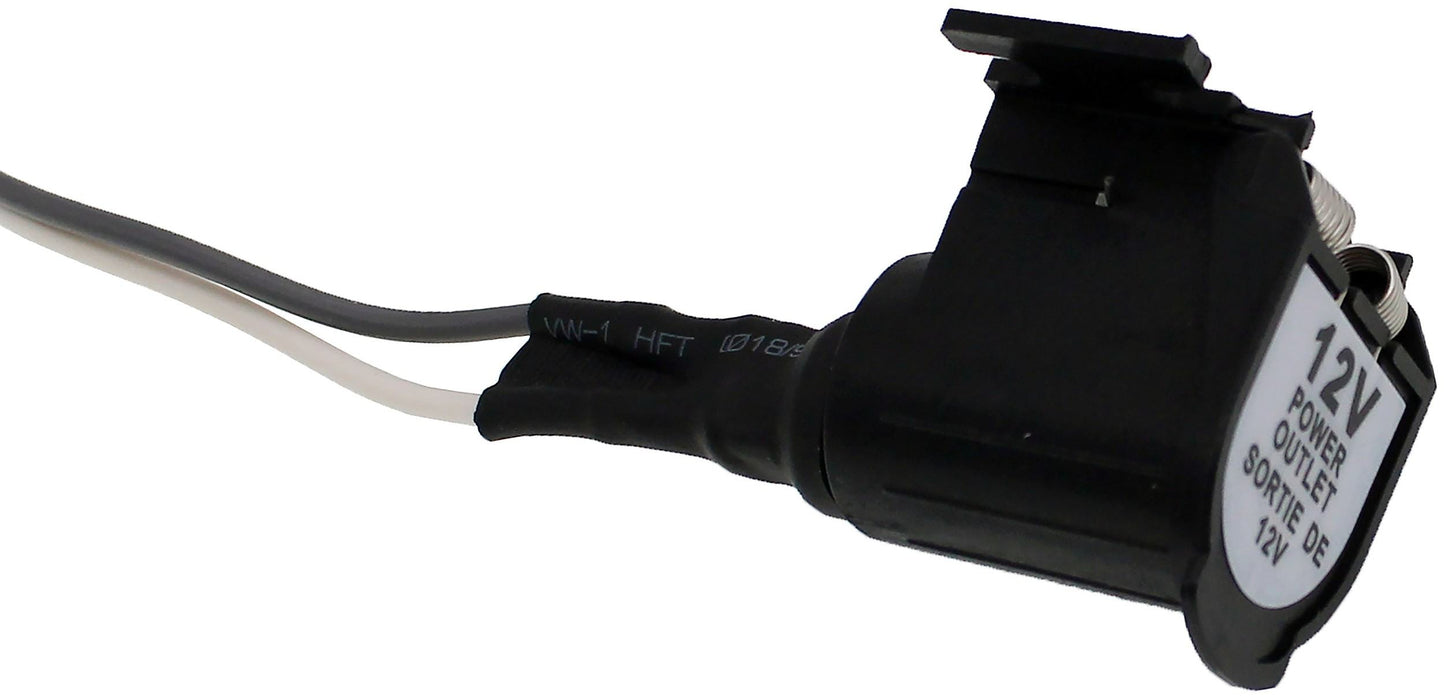 Dorman HELP 12 Volt Weatherproof Exterior Power Outlet for Cigarette Lighter Socket Replacement 56487