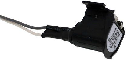 Dorman HELP 12 Volt Weatherproof Exterior Power Outlet for Cigarette Lighter Socket Replacement 56487