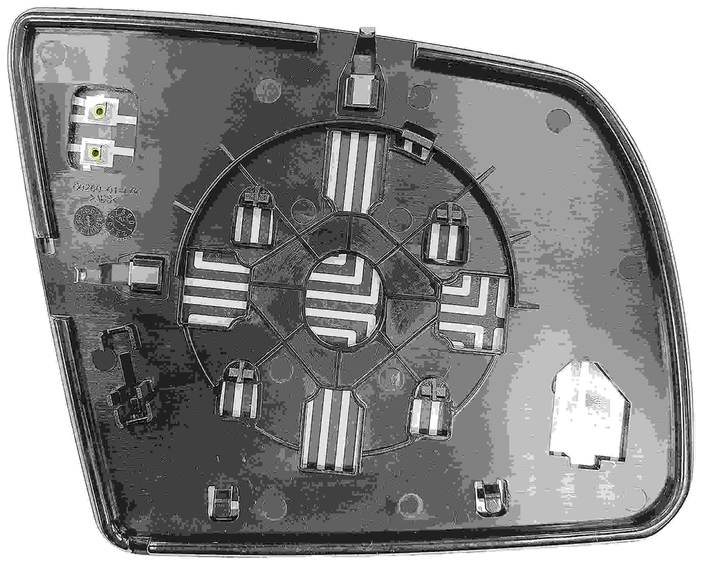 Dorman - HELP Door Mirror Glass Plastic Backed with Easy Installation for 2017-08 Toyota Sequoia 2017-07 Toyota Tundra 56496