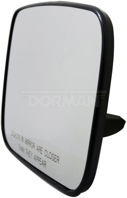 Dorman - HELP Door Mirror Glass Plastic Backed for 2013-08 Nissan Rogue, 2015-14 Nissan Rogue Select 56567