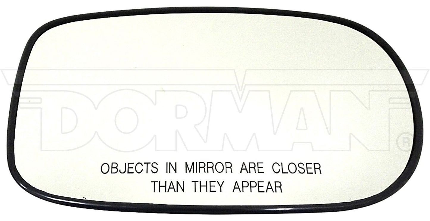 Dorman - HELP Door Mirror Glass Plastic Backed for 2006-2008 Hyundai Azera 56602
