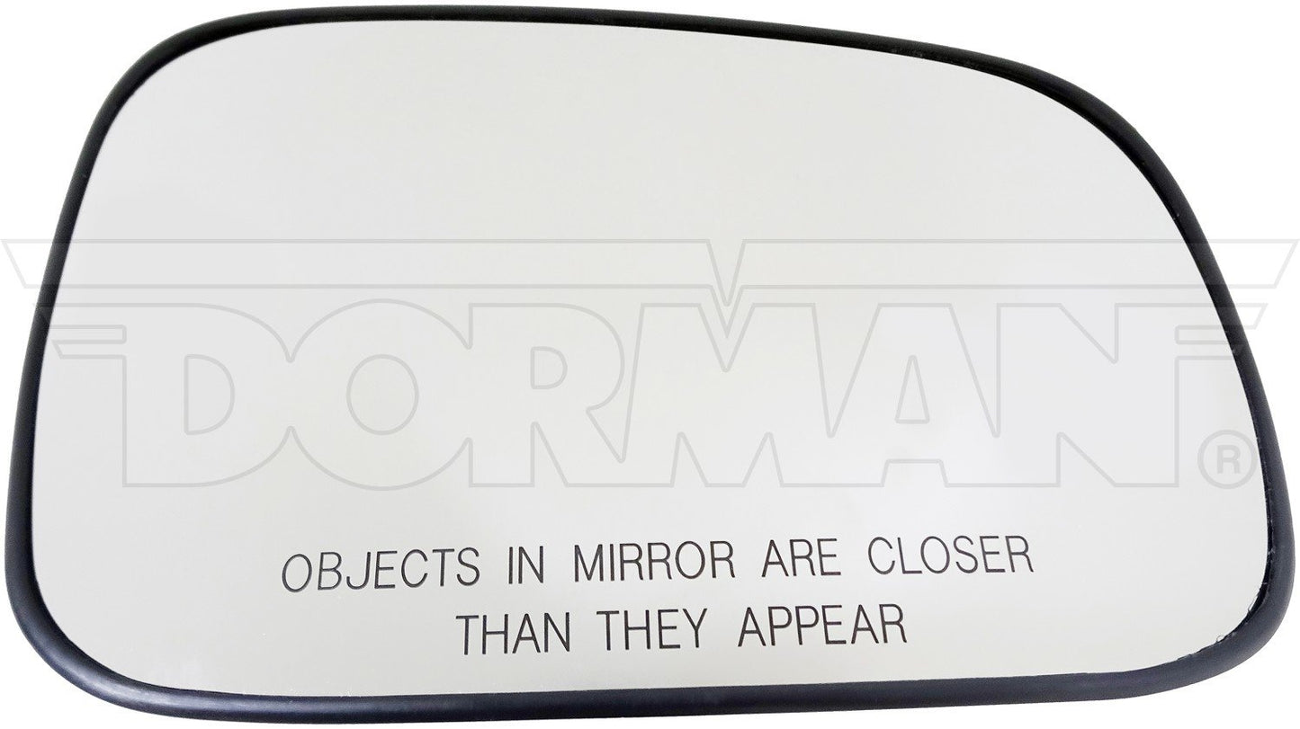 Dorman - HELP Door Mirror Glass Heated Plastic Backed Mirror Right for 2009-03 Kia Sorento 56619