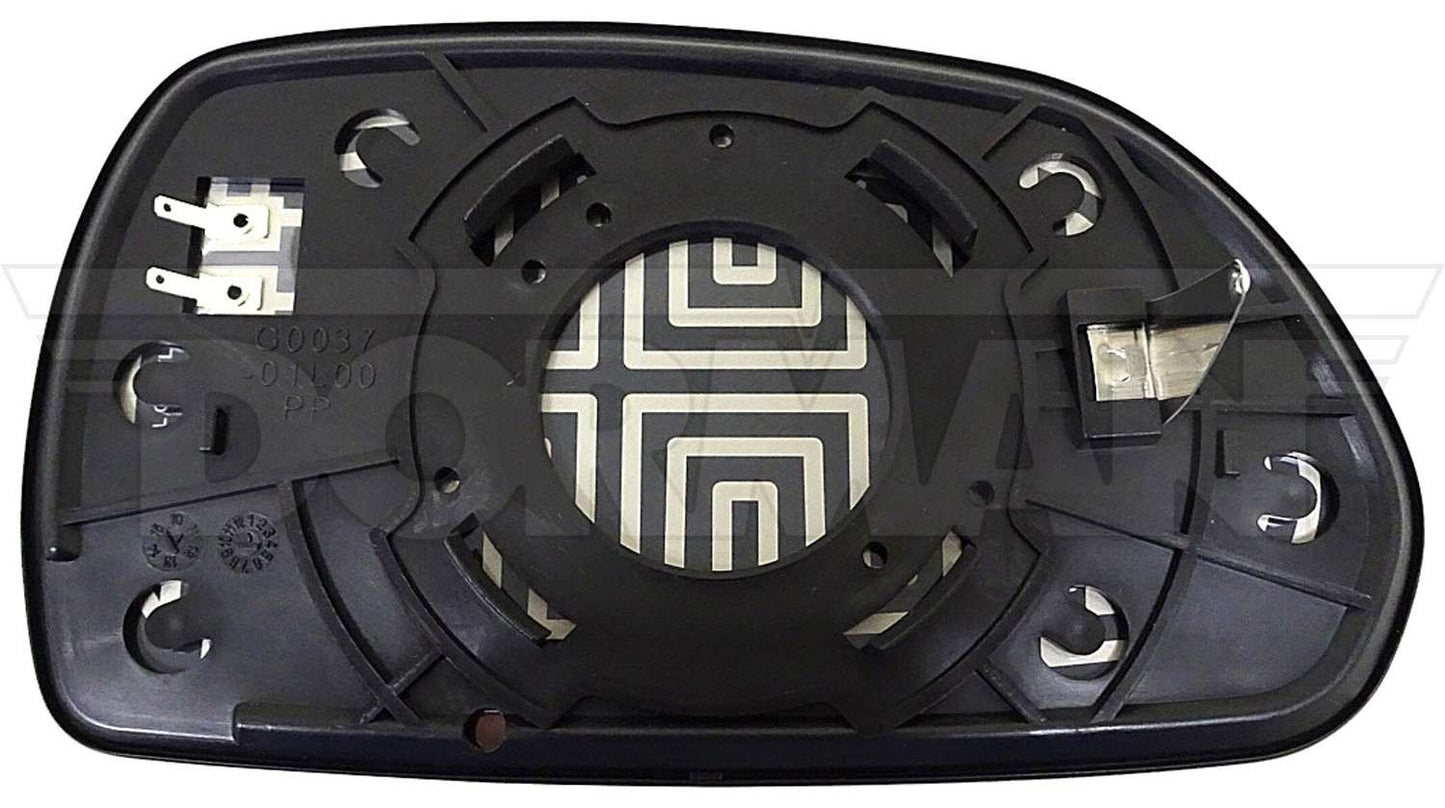 Dorman - HELP Door Mirror Glass Heated Plastic Backed Mirror Left for 2006-01 Hyundai Elantra 56636