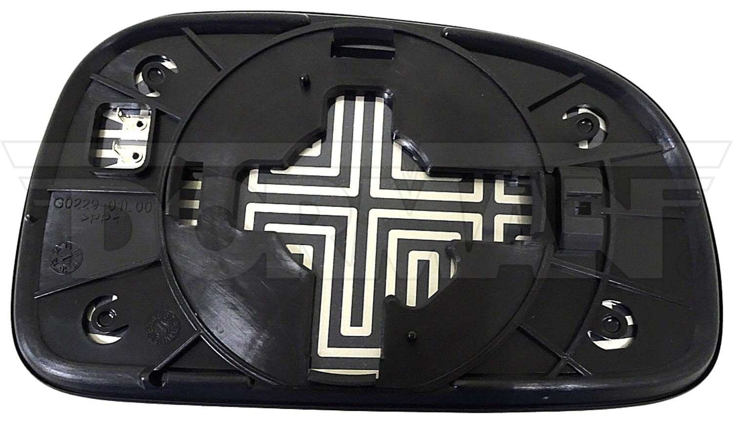 Dorman - HELP Door Mirror Glass Plastic Backed with Easy Installation for 2006 Hyundai Santa Fe 56652