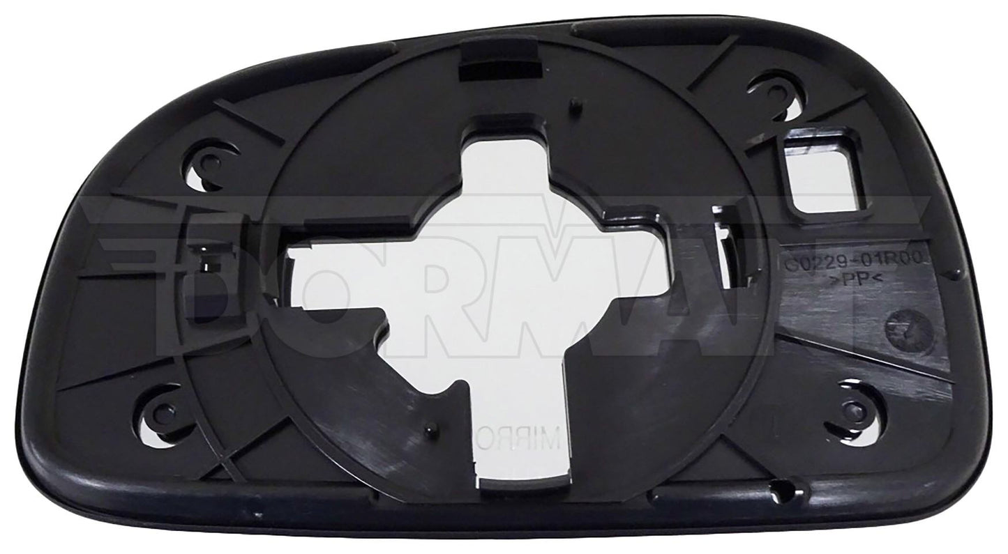Dorman - HELP Door Mirror Glass Plastic Backed for 2006-2011 Hyundai Santa Fe 56655