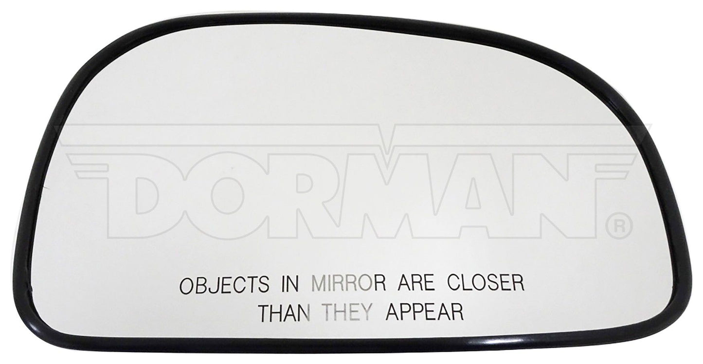 Dorman - HELP Door Mirror Glass Plastic Backed for 2006-2011 Hyundai Santa Fe 56655
