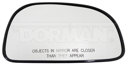 Dorman - HELP Door Mirror Glass Plastic Backed for 2006-2011 Hyundai Santa Fe 56655