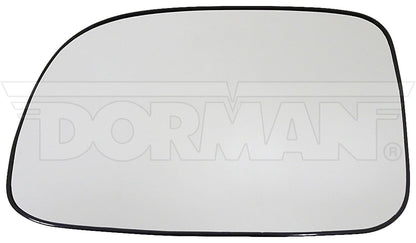 Dorman - HELP Door Mirror Glass Plastic Backed for 2009-07 Hyundai Santa Fe 56658