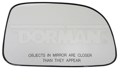 Dorman - HELP Door Mirror Glass Plastic Backed for 2007-2009 Hyundai Santa Fe 56659