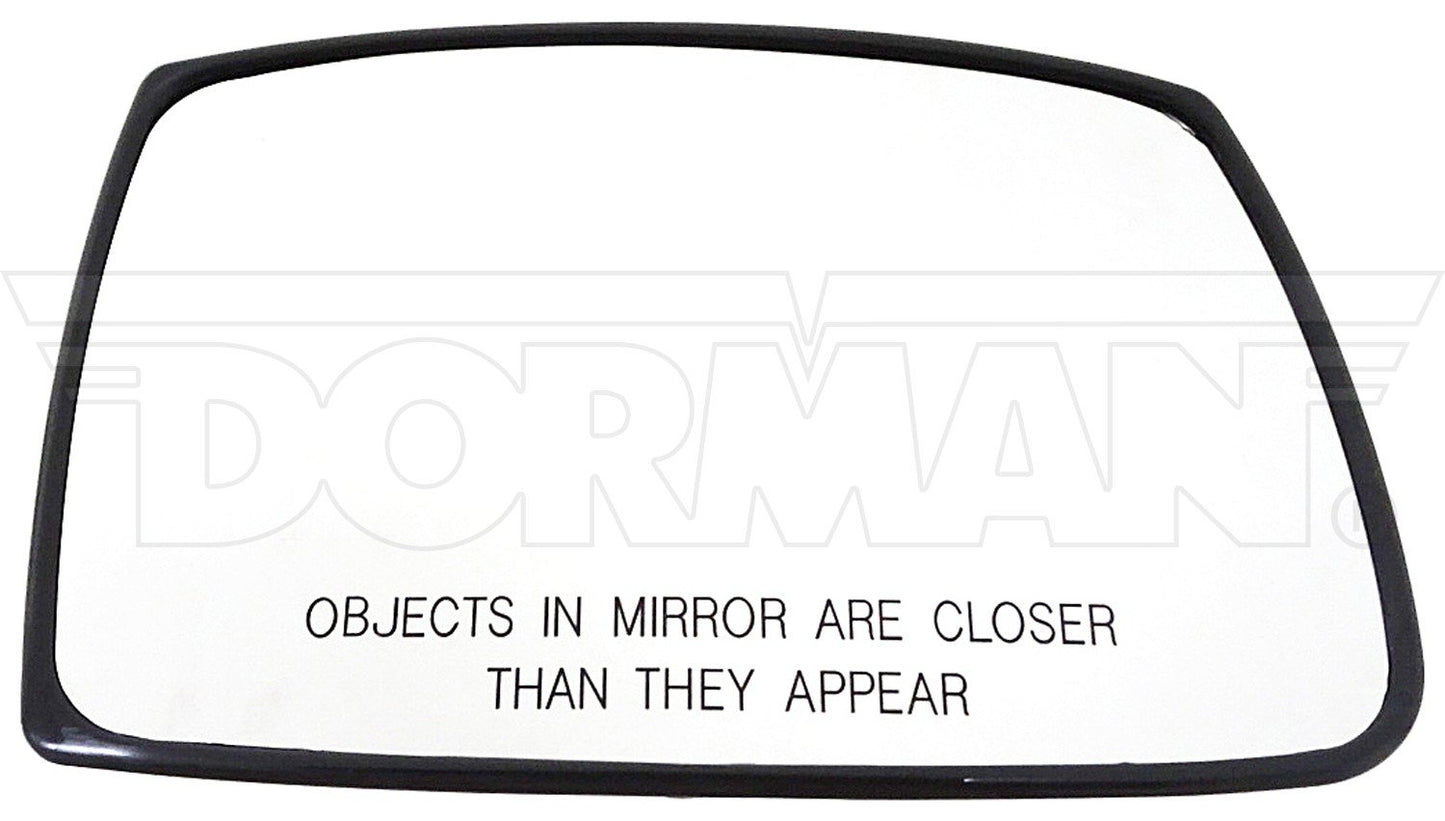 Dorman - HELP Door Mirror Glass Plastic Backed for 2008-05 Hyundai Tiburon 56665