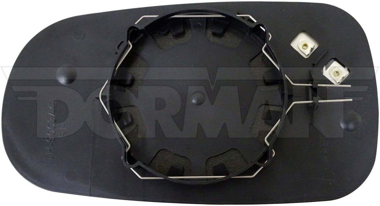 Dorman - HELP Door Mirror Glass Plastic Backed with precision-engineered for 2003-2009 Saab 56709