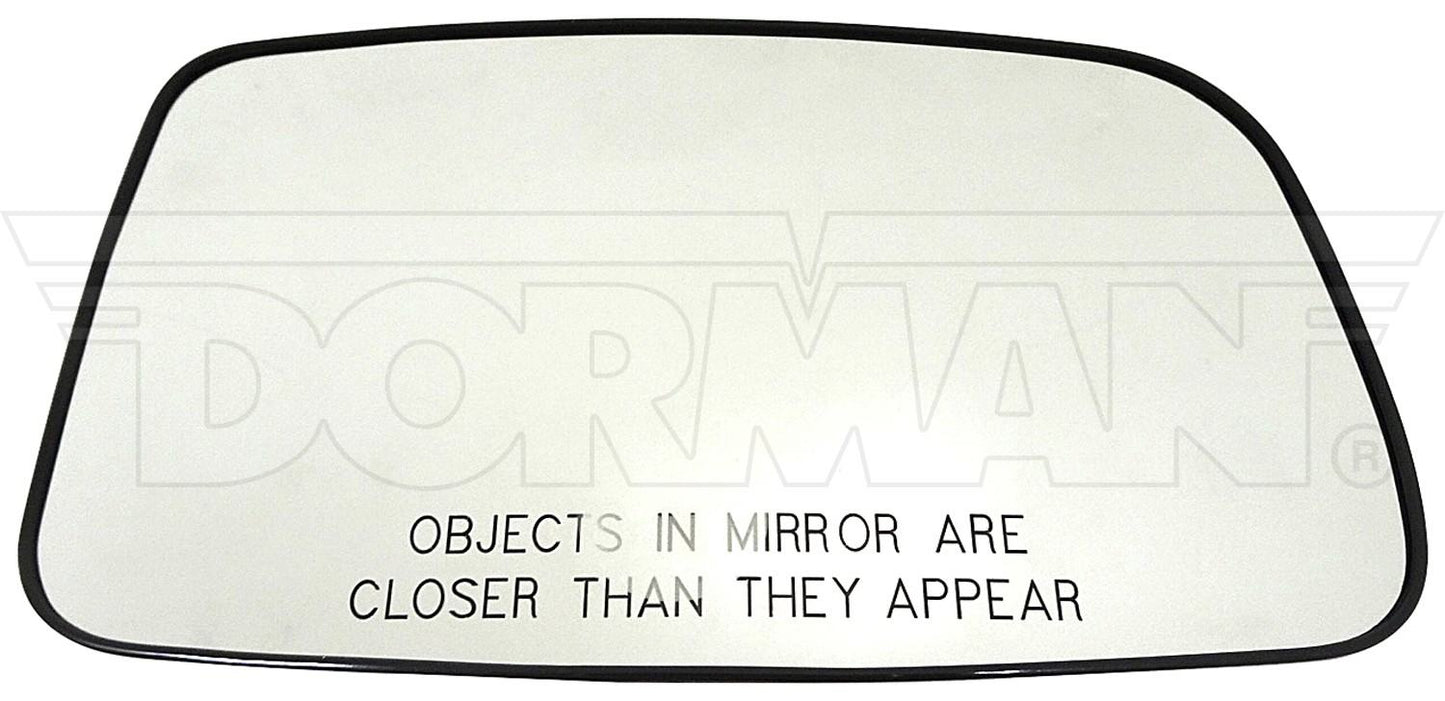 Dorman HELP Door Mirror Glass Plastic Back Mirror with Easy Installation for 2007 Mitsubishi Lancer 56757