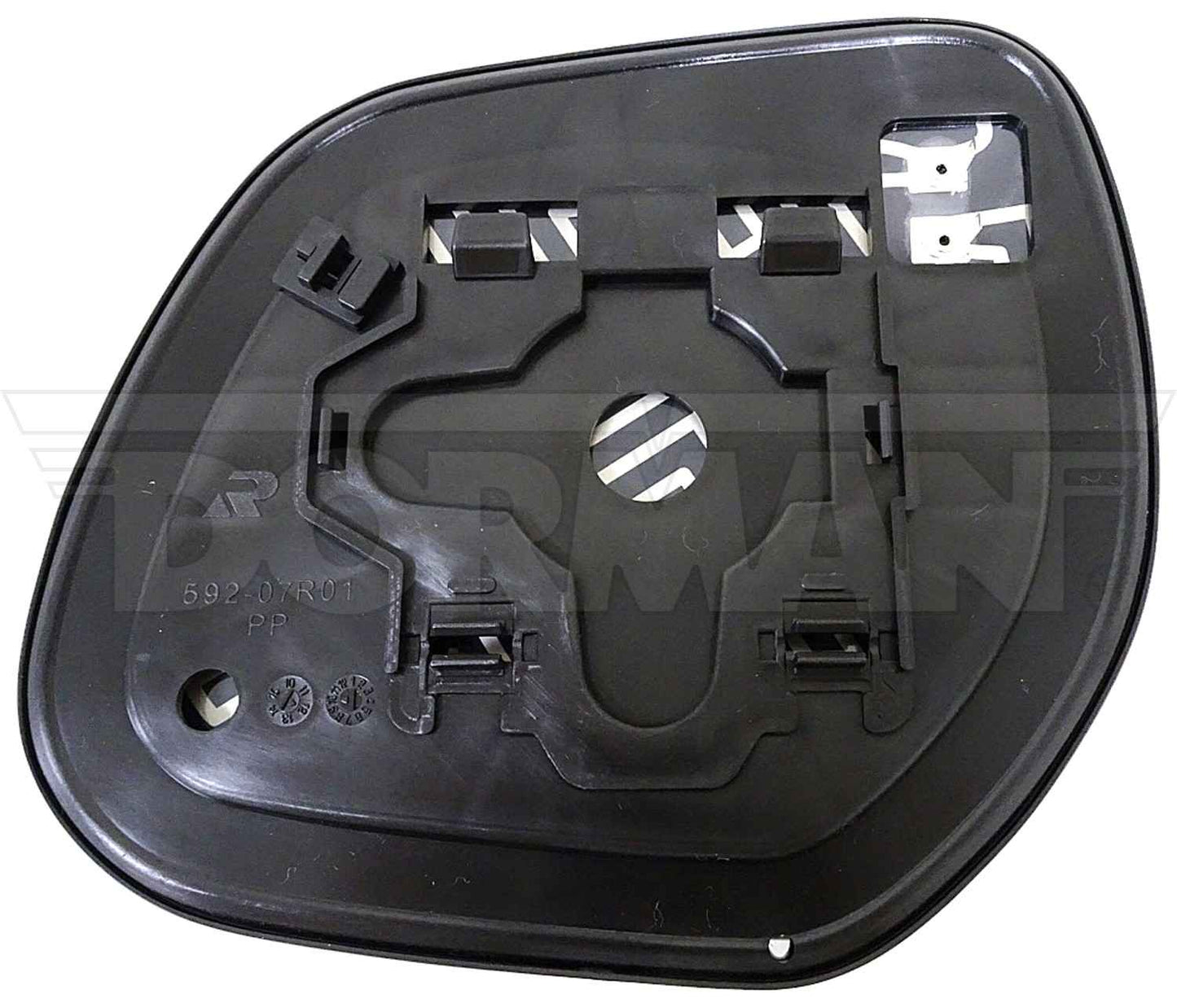 Dorman - HELP Door Mirror Glass Plastic Backed for 2013-07 Mitsubishi Outlander 56771