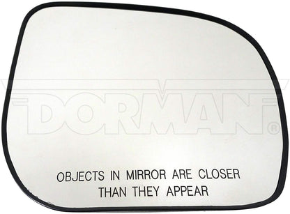 Dorman - HELP Door Mirror Glass Plastic Backed with Easy Installation for 2013-09 Subaru Forester 56791