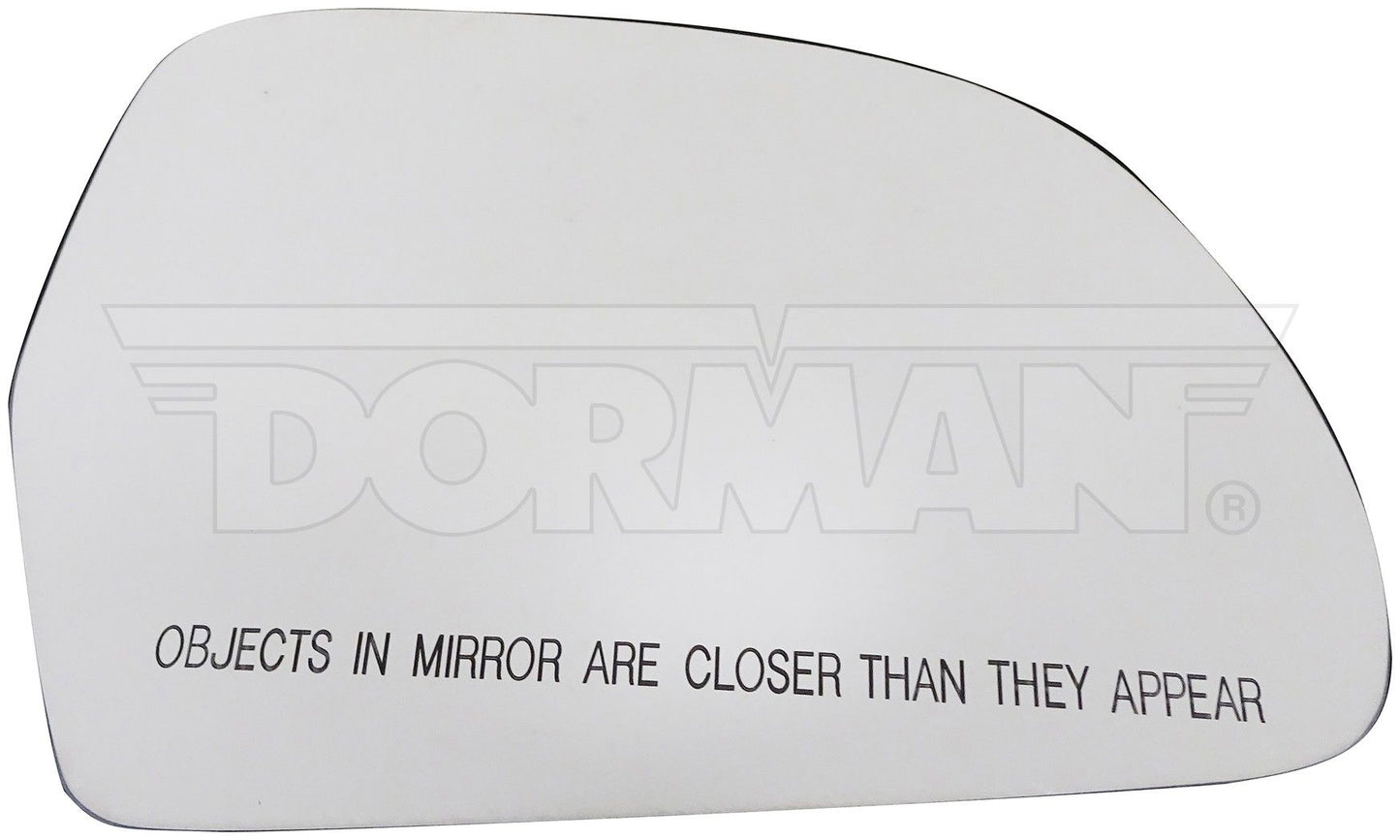 Dorman - HELP Door Mirror Glass Plastic Backed with Easy Installation for 2009-2013 Audi A3 A5 Quattro A6 Quattro S6 56829