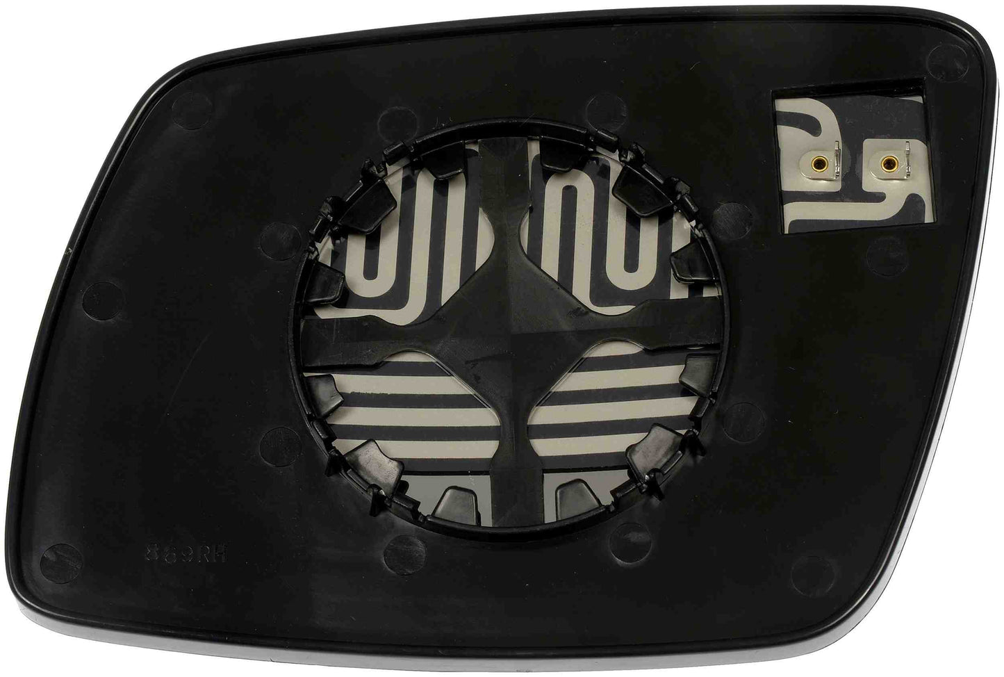 Dorman - HELP Door Mirror Glass Non Heated Plastic Backed Right for 2009-2017 Dodge Journey 56973