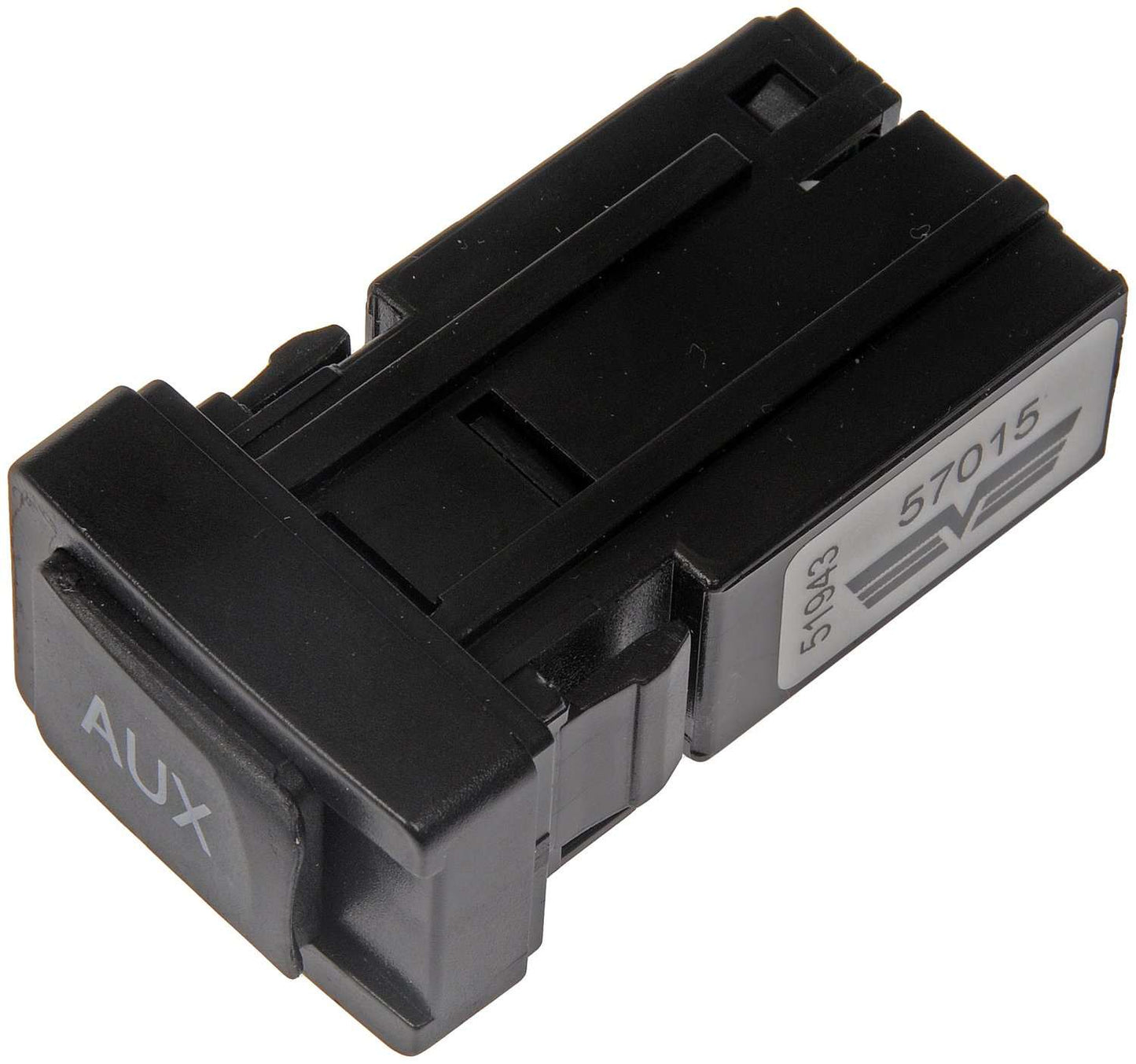 Dorman - HELP Audio Video Jack Auxiliary with Durability for Toyota Camry 2007-2011, Highlander 2013-2010, Matrix 2013-2009, Venza 2012-2009 57015