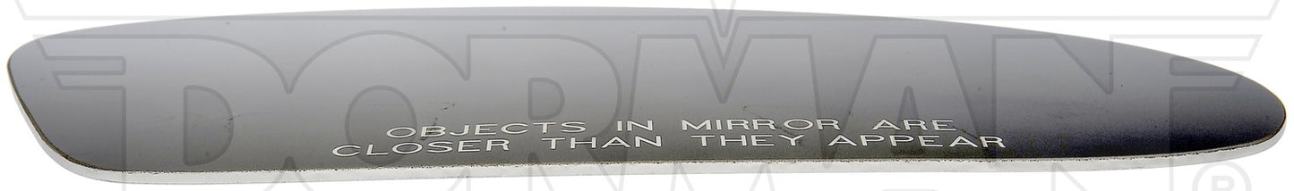Dorman Door Mirror Glass without Backing Plate for 1996-2002 Saturn 57030