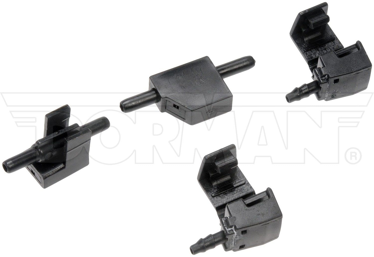 Dorman - HELP Windshield Washer Nozzle matches factory fit for 1996‑2021 Chevrolet GMC and 2005‑2008 Isuzu 58110