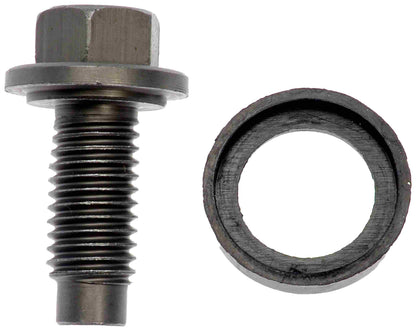 Dorman - Autograde Engine Oil Drain Plug M12-1.75 with Pilot Point Gasket for Ford 2012-99 Lincoln 2012-06 Mazda 2008-01 Mercury 2009-04 65385