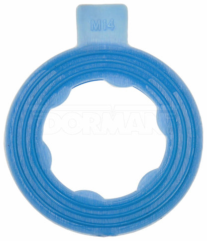 Dorman - HELP Engine Oil Drain Plug Gasket Nylon Rib with M14, 1/2Do for 1983-78 Dodge, 2001-90 Ford, 1972-71 Mercury, 1972-71 Plymouth 69001