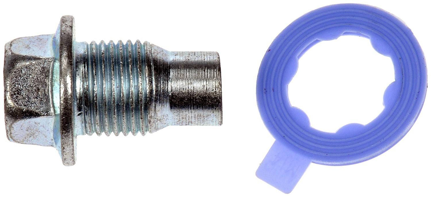 Dorman - HELP Engine Oil Drain Plug M14-1.25 Pilot Point with Head Size 14 mm for 1983-84 American Motors, 1988-89 Eagle, 1990-03 Ford, 1984-91 Jeep