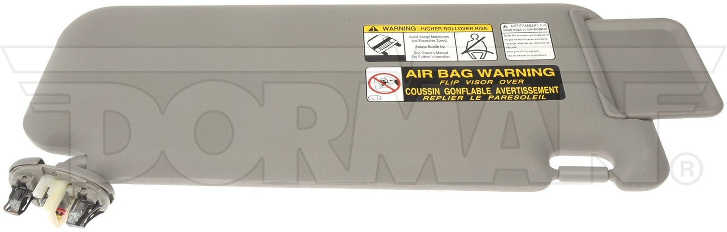 Dorman Sun Visor Assembly with Replacement for 2009-06 Toyota RAV4 74201