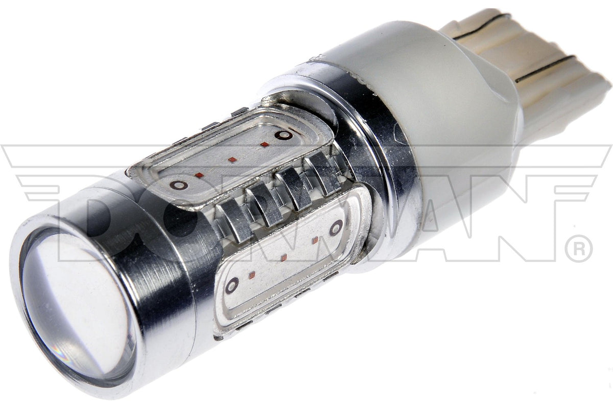Dorman Tail Light Bulb 7443 Amber 16Watt LED with Direct Replacement for 1995-2014 Vehicles 7443A-HP