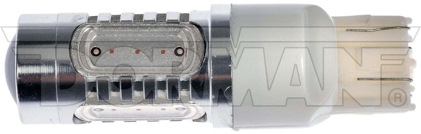 Dorman Tail Light Bulb 7443 Amber 16Watt LED with Direct Replacement for 1995-2014 Vehicles 7443A-HP