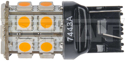 Dorman Tail Light Bulb Amber 5050SMD 20LED for 1995-2014 7443A-SMD