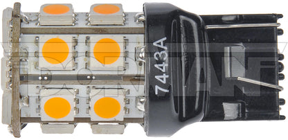 Dorman Tail Light Bulb Amber 5050SMD 20LED for 1995-2014 7443A-SMD