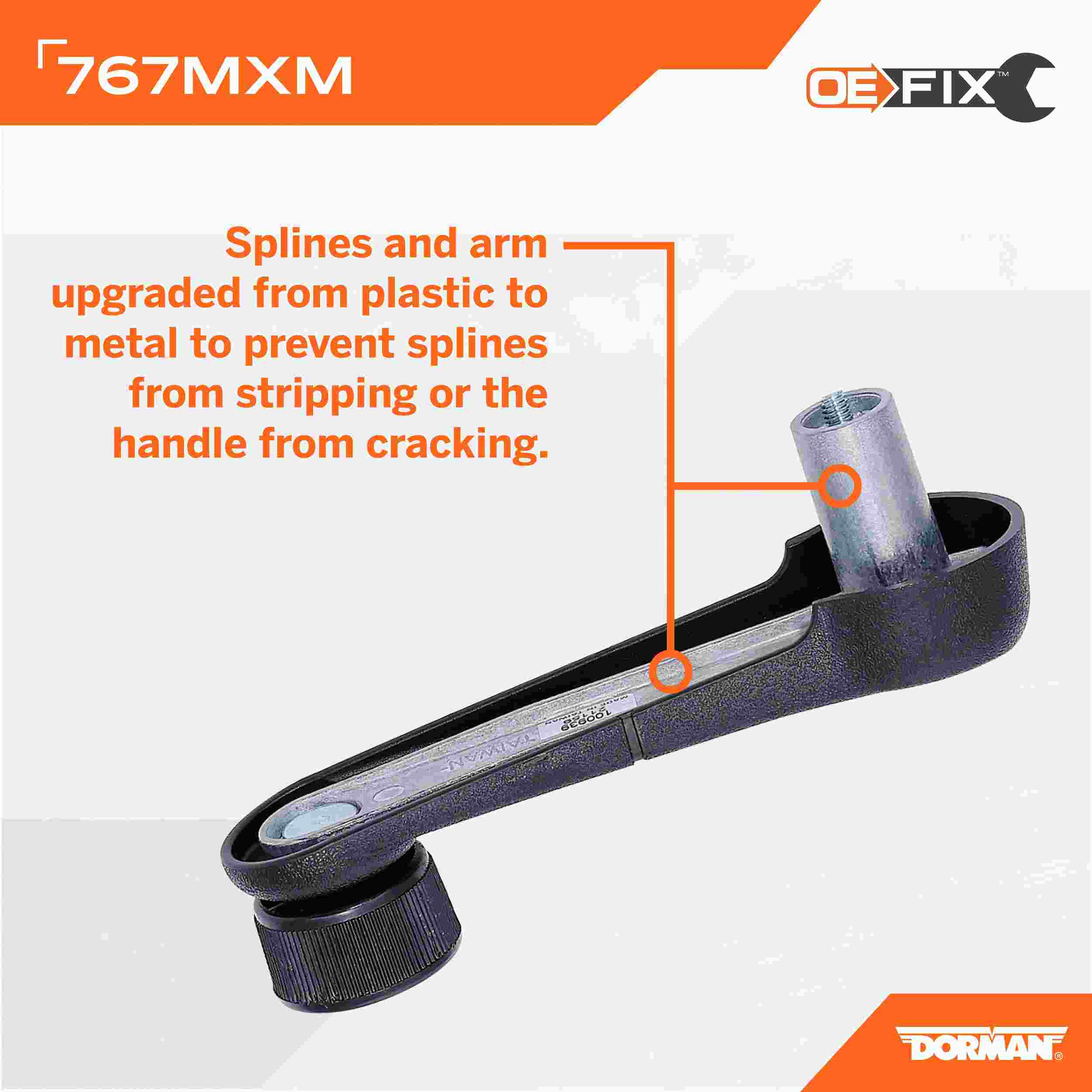 Dorman - HELP WINDOW HANDLE 767MXM